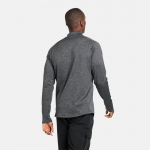 Polaire Tencia Mid Layer 1/2 Zip Dark Grey Melange