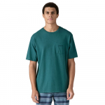 T-shirt Boardshort Logo Pocket Responsibili-tee Wetland Blue