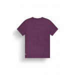 T-Shirt Poeny Purple Wine Washed