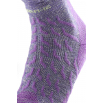 Chaussettes Trek Ultra Cool Linen Ankle Femme Purple