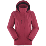 Veste Access 3 En 1 Femme Carmin Red