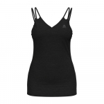 Debardeur Femme V-neck Singlet Natural Performance Black