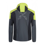 Veste Wind Revolution Piombo Verde Lime