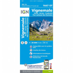 Carte Ign 1647ot Vignemale-cauterets