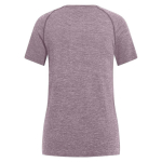 T-shirt Femme Crew Neck Essential Seamless Gray Ridge Melange