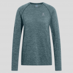 T-shirt Crew Neck Essential Seamless Provincial Blue Melange