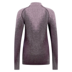 T-Shirt Femme Turtle Neck Performance Warm Blackcomb Gray