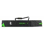 HOUSSE A SKIS MATELASSEE NOIR-VERT