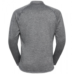 Polaire Tencia Mid Layer Dark Full Zip Grey Melange