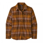 Chemise Femme Fjord Flannel Camper Shelter Brown