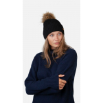 Bonnet Augusti Femme Noir