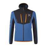 Veste Capuche Ski Style Deep Blue Mandarino