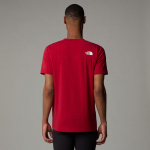 T-shirt Lightning Alpine Garnet Red