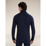 200 Oasis Ls Half Zip Midnight Navy