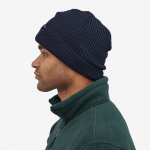 Bonnet Fishermans Rolled Beanie Navy Blue