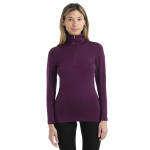 T-shirt Femme 260 Tech Ls Half Zip Nightshade