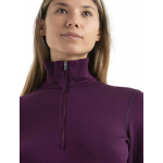 T-shirt Femme 260 Tech Ls Half Zip Nightshade