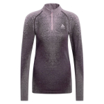 T-Shirt Femme Turtle Neck Performance Warm Blackcomb Gray