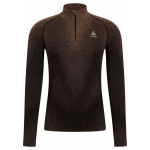 T-Shirt Turtle Neck Performance Warm Blackcomb Fudge