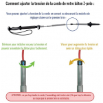 Batons Ride V-pole (paire)