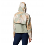 Veste Femme Spire Valley Printed Windbreaker Safari Rays