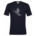 T-shirt Tech Lite Ii Skiing Yeti Midnight Navy