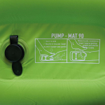 Matelas Randonnee Gonflable Pump-mat 90 Vert