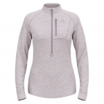 Polaire Femme Tencia 1/2 Zip Misty Lilac Melange