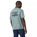 T-shirt '73 Skyline Organic Thermal Blue