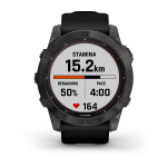 Fenix 7x Sapphire Solar Titane Carbon Gray Dlc