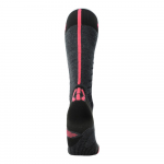 Chaussettes Ski Merino One Femme Anthracite Rose