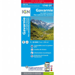 Carte Ign 1748otr Gavarnie