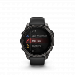 Fenix 8 47mm Amoled Titane Carbon Gray DLC