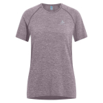 T-shirt Femme Crew Neck Essential Seamless Gray Ridge Melange