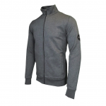 Men Sweat Jacket Explore Dark Grey