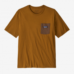 Daily Pocket Tee homme Shelter Brown