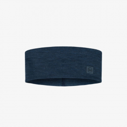 Bandeau Merino Wide Solid Night Blue