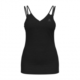 Debardeur Femme V-neck Singlet Natural Performance Black