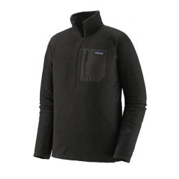 Polaire R1 Air Zip-neck Black