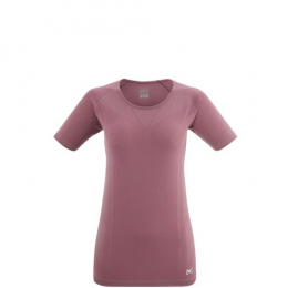 T-shirt Femme Ltk Seamless Ii Rose Brown