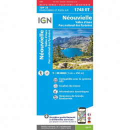 Carte Ign 1748etr Neouvielle