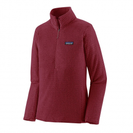 Polaire Femme R1 Air Zip Neck Marion Red