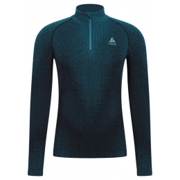 T-Shirt Turtle Neck Performance Warm Blackcomb Provincial Blue