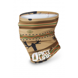 Tour De Cou Neckwarmer Elk Print