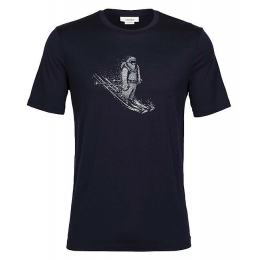 T-shirt Tech Lite Ii Skiing Yeti Midnight Navy