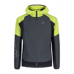 Veste Wind Revolution Piombo Verde Lime