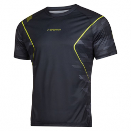 T-shirt Pacer Black/lime Punch