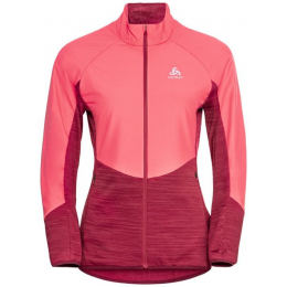 Veste Run Easy Warm Hybrid Deep Claret Siesta Femme