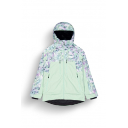 Veste De Ski Exa Femme Blurry Water Silt Green