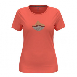 T-shirt Femme F-dry Mountain Living Coral